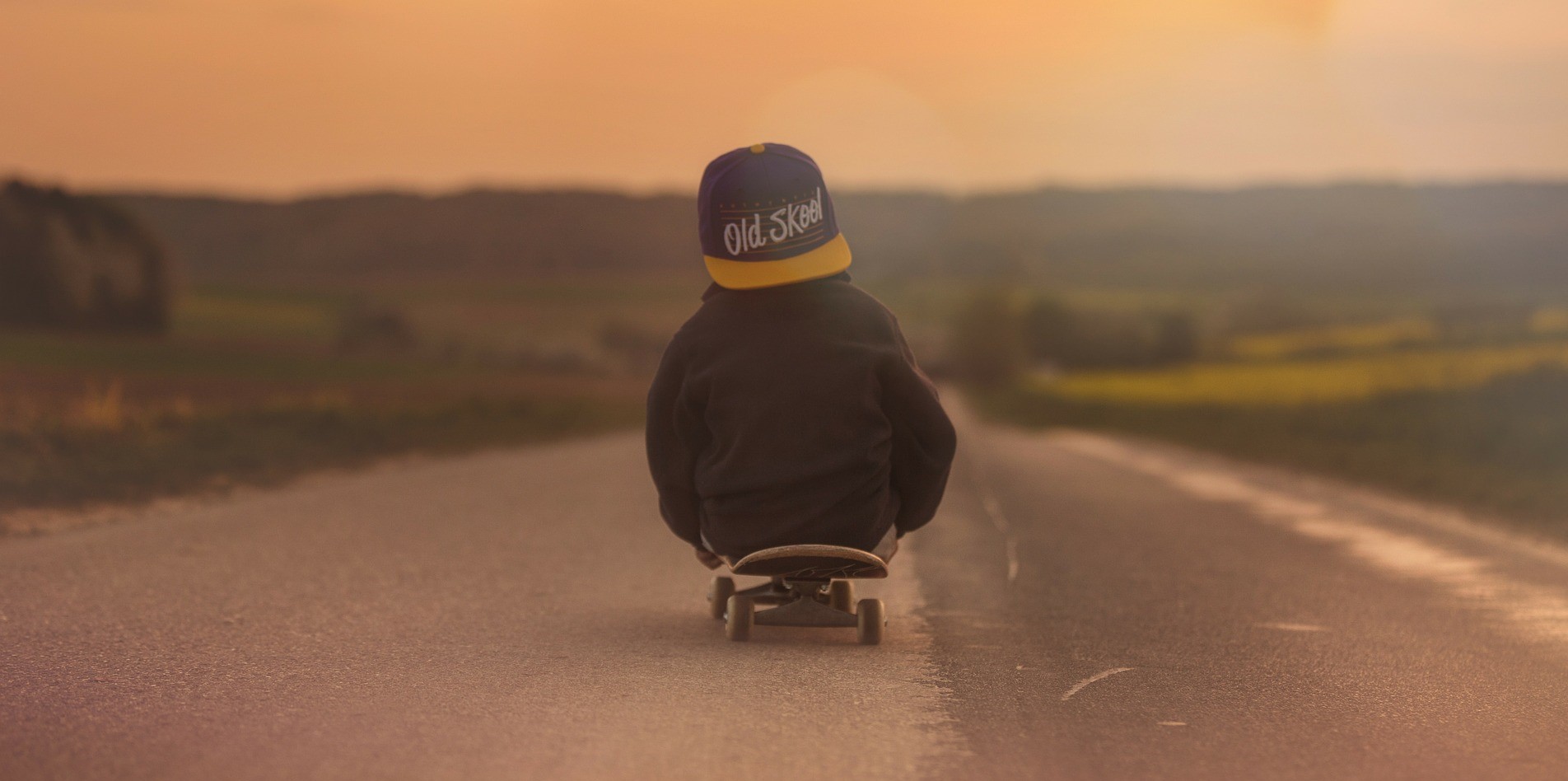 Little Kid Riding his Skateboard | Kids Car Donations