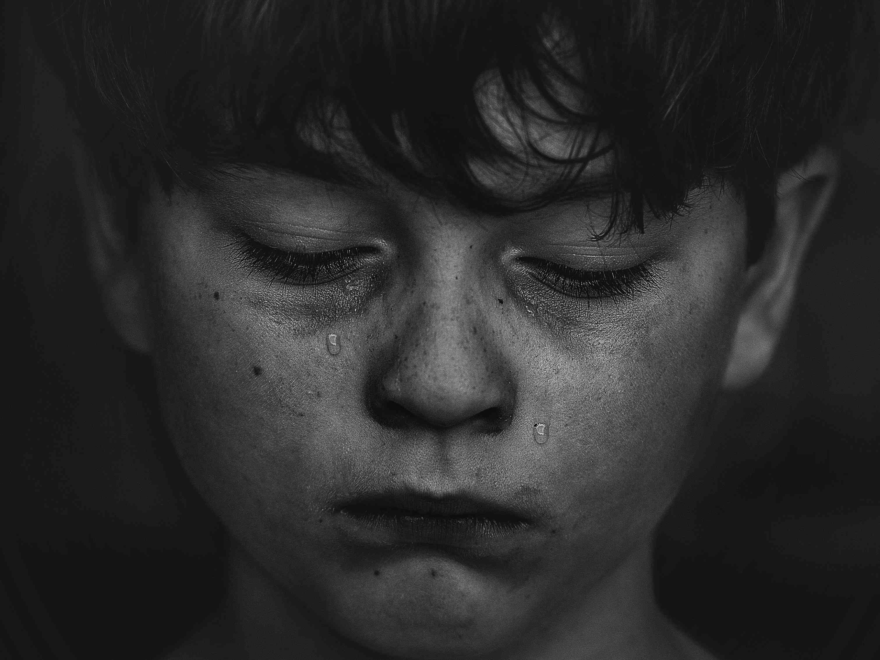 Boy in Tears | Kids Car Donations