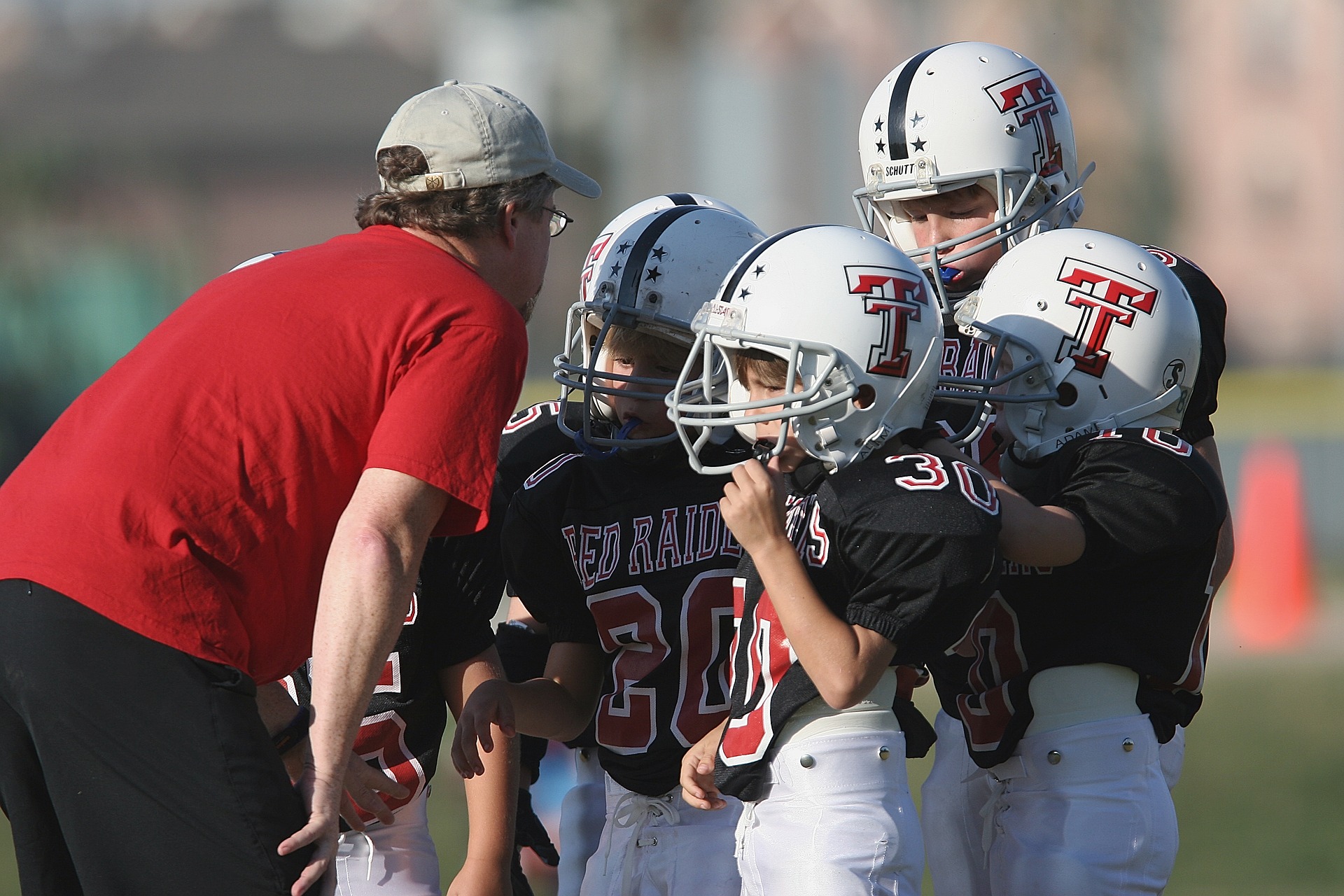 Kids Playing American Football | Kids Car Donations