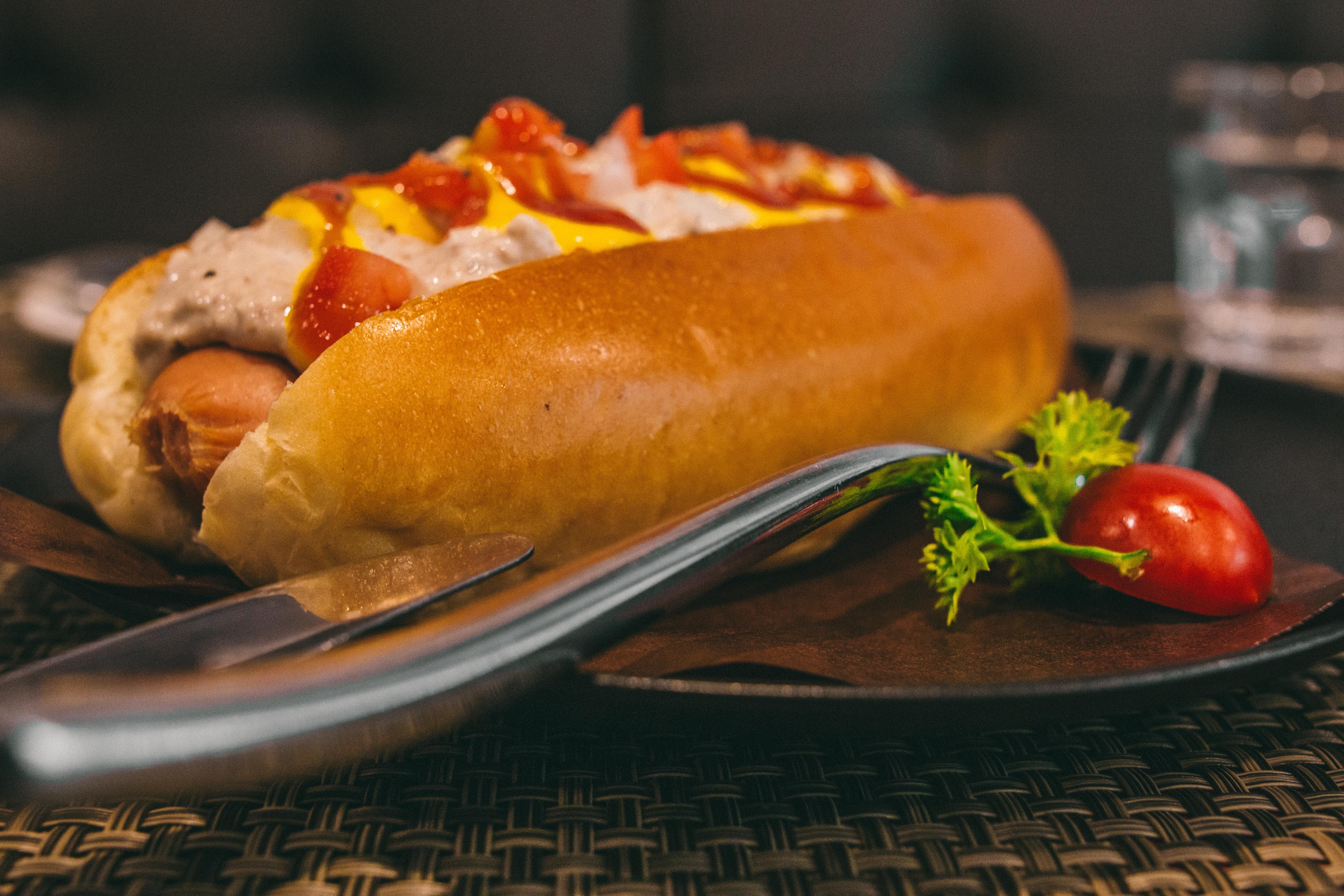 Served Hot Dog on a Table | Kids Car Donations