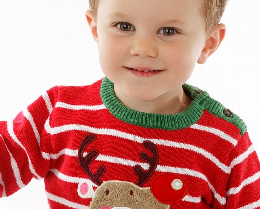 Kid Wears Ugly Christmas Sweater | Kids Car Donations