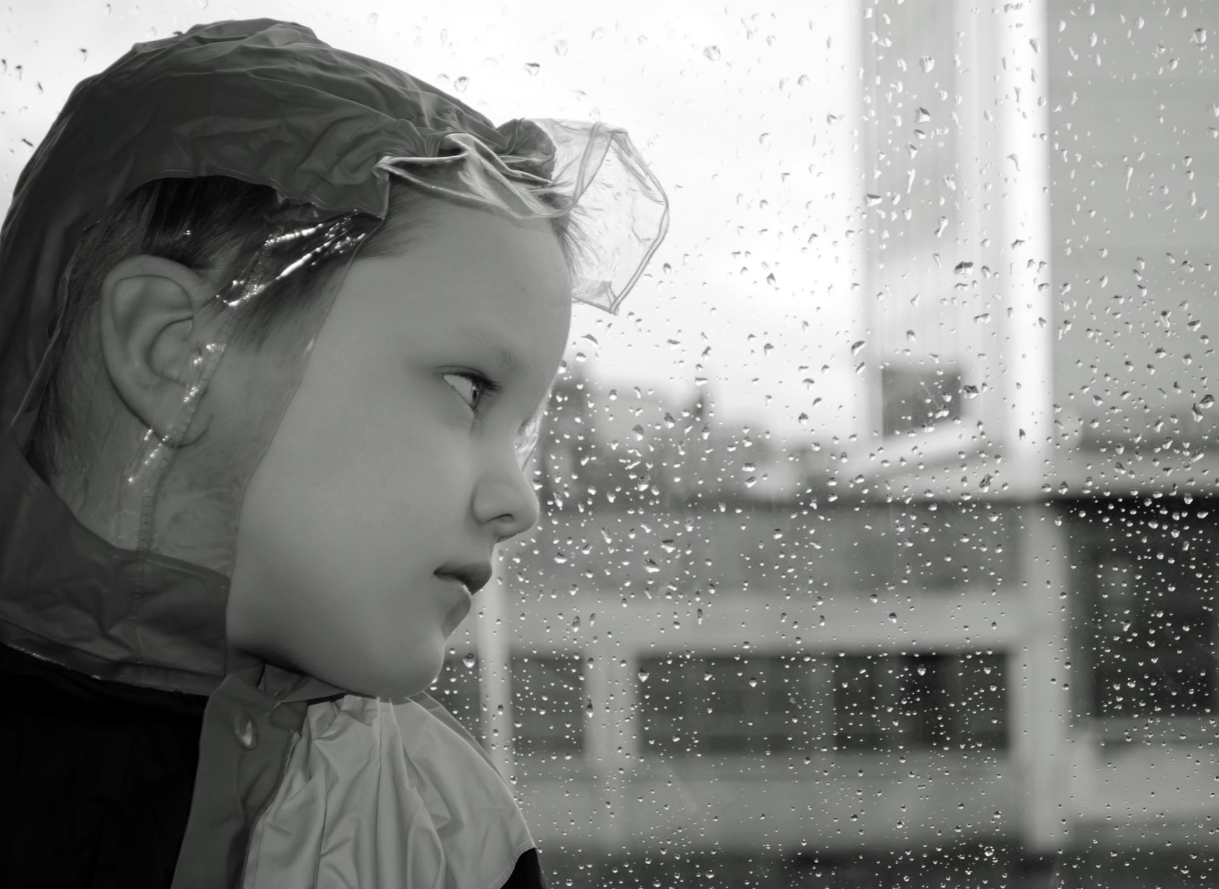 Sad Kid on a Rainy Day | Kids Car Donations