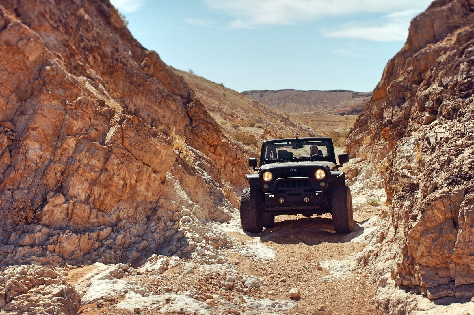 Black jeep Nevada desert | Kids Car Donations