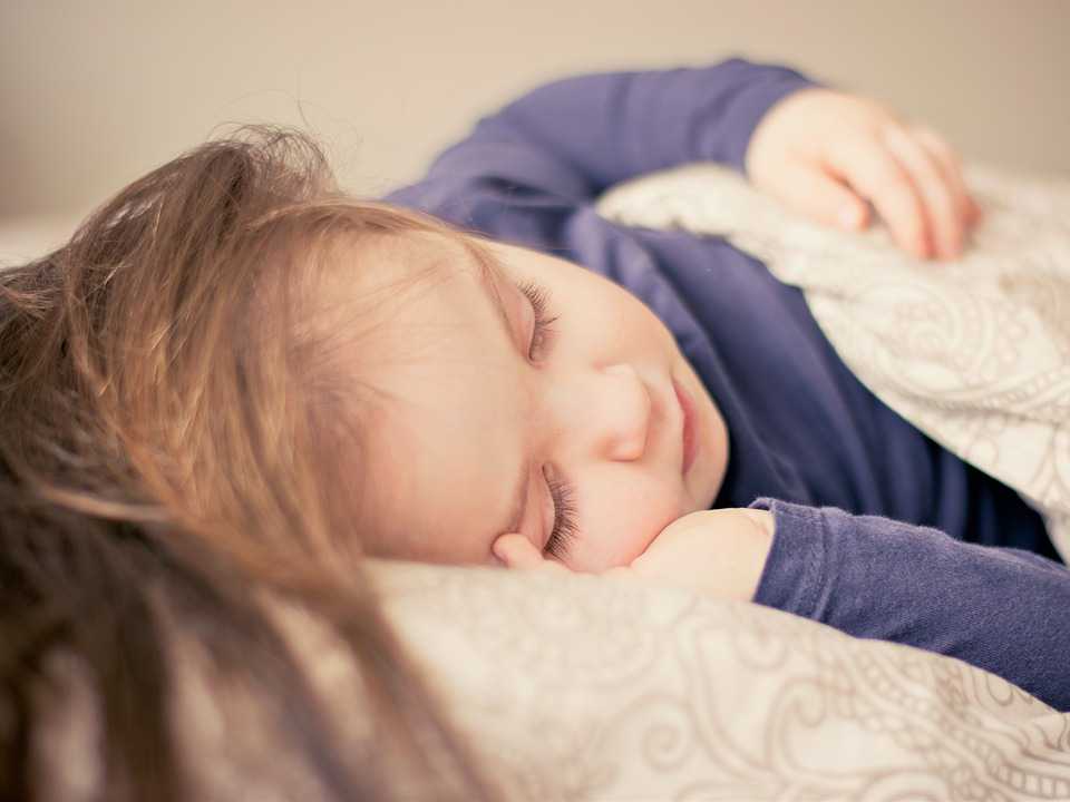 Little Girl Sleeping Comfortably | Kids Car Donations