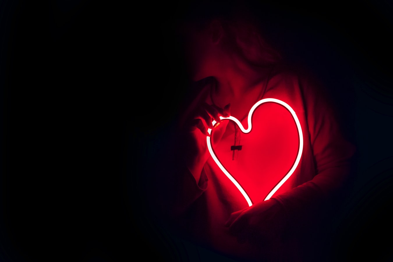 Heart Shaped Neon Light | Kids Car Donations