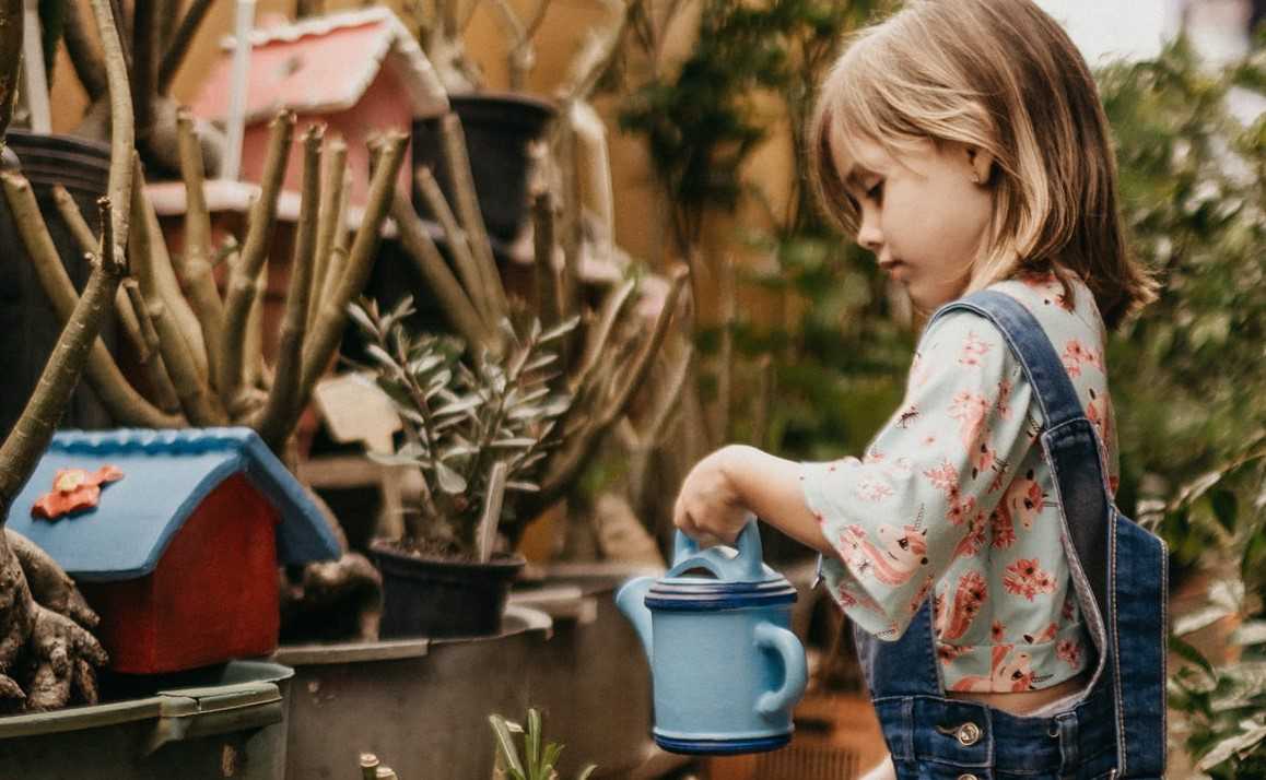 Little Girl Gardening | Kids Car Donations