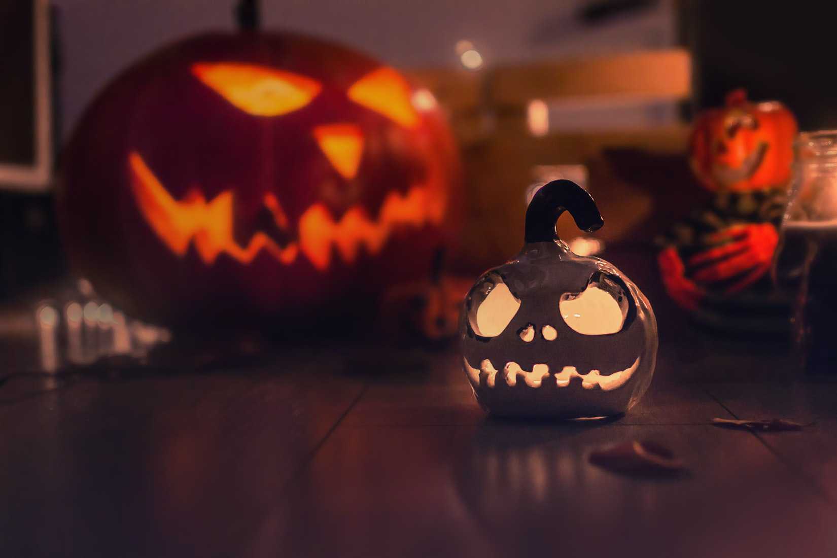 Jack O’Lantern Decorations in Halloween | Kids Car Donations