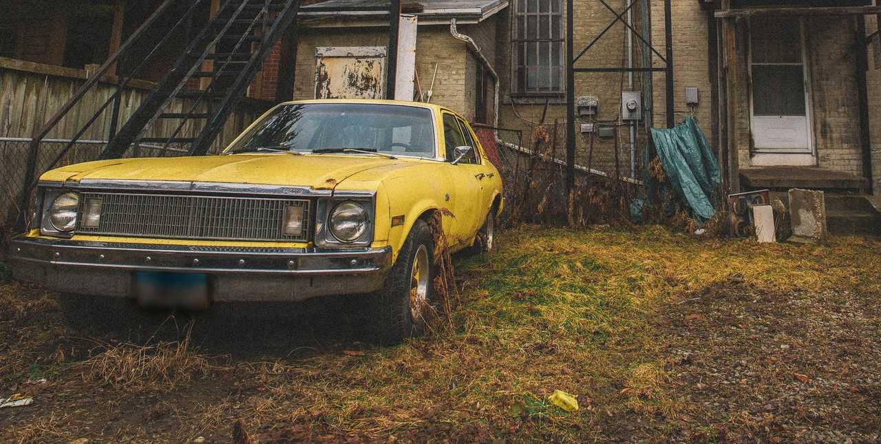 Yellow Oldtimer Car - Ann Arbor, Michigan | Kids Car Donations