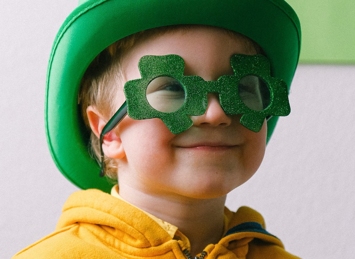 Kid Celebrates St. Patrick Day | Kids Car Donations