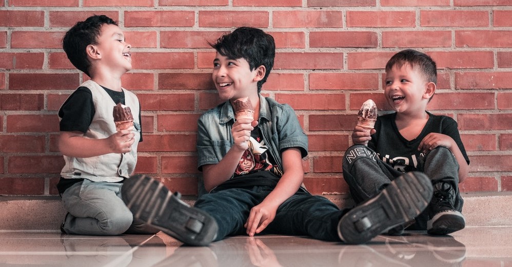 Little Boys Eating Ice Cream | Kids Car Donations