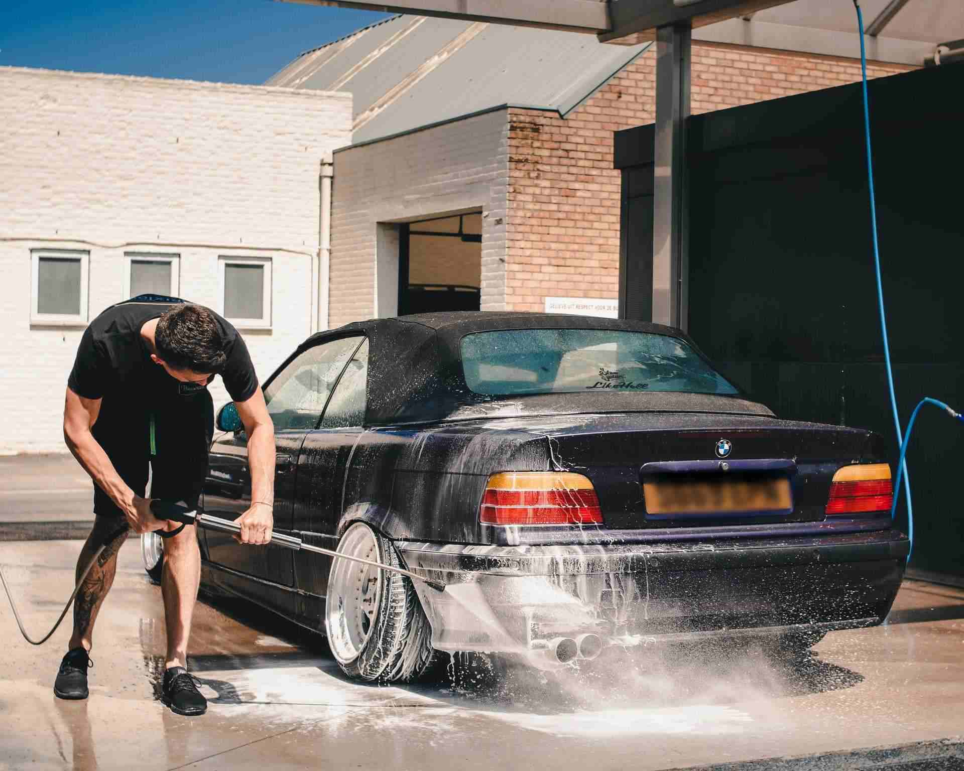 Man Washing His Car Like a Pro | Kids Car Donations