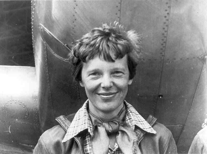 Portrait of Amelia Earhart | Kids Car Donations