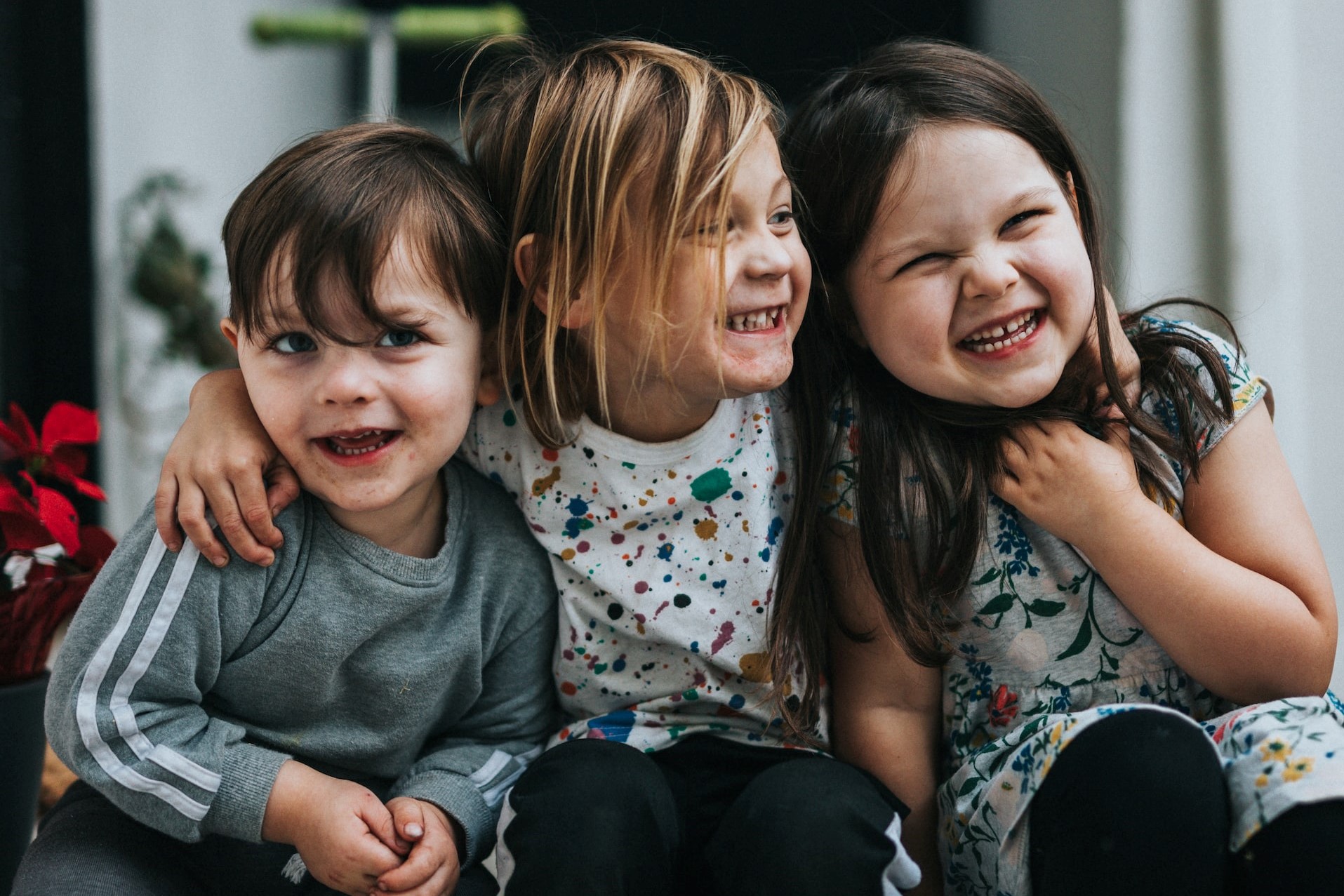 Children Sitting on the Floor | Kids Car Donations