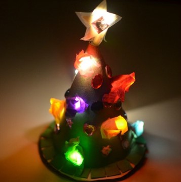 Mini Christmas tree night lights | Kids Car Donations
