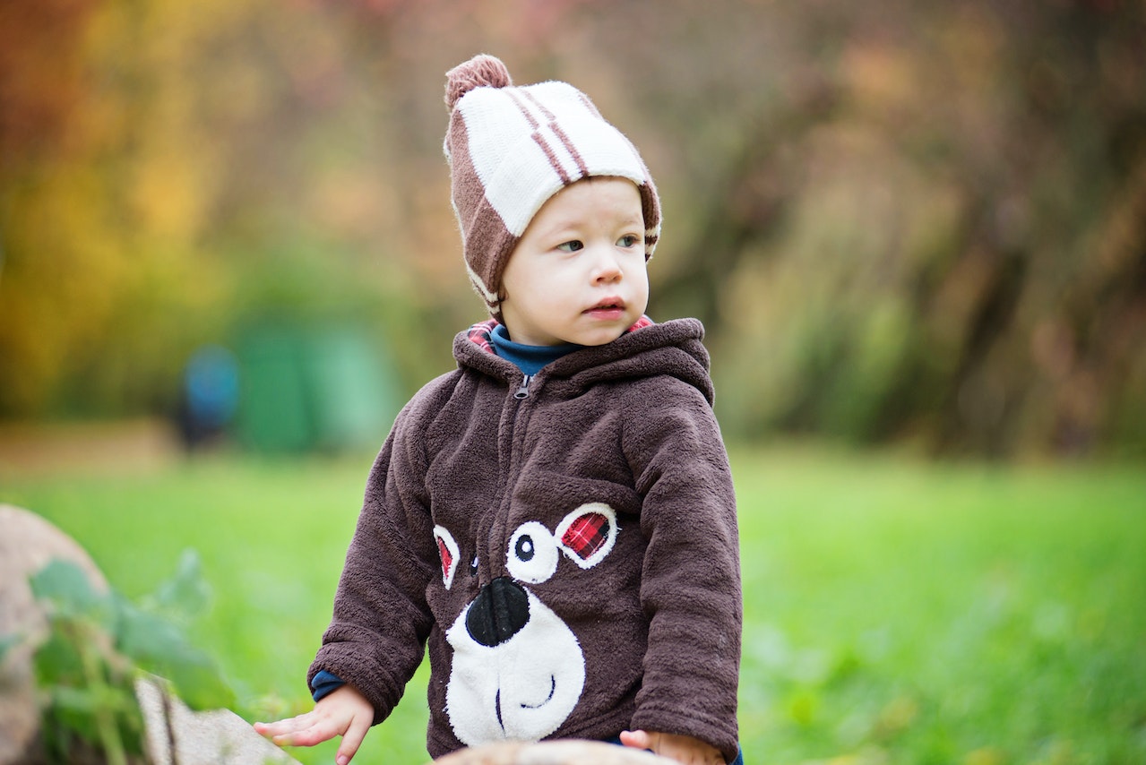 Boy Wearing Brown Jacket | Kids Car Donations