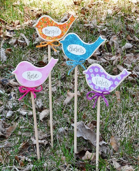 Birdy Flower Markers | Kids Car Donations