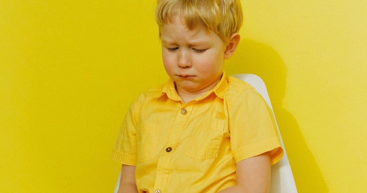 Sad Kid in Yellow Shirt | Kids Car Donations