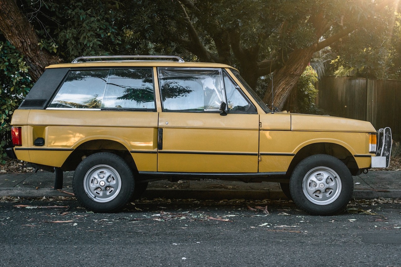 Photo of Parked Yellow SUV | Kids Car Donations