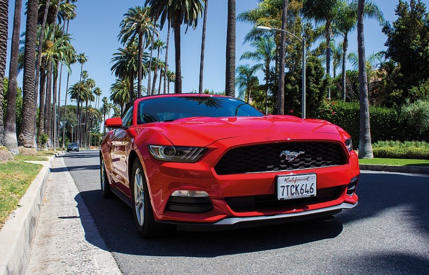 Red Ford Mustang | Kids Car Donations