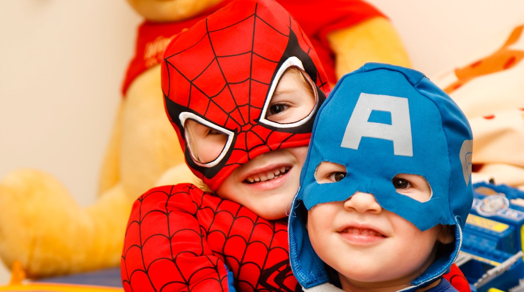 Kids in Superhero Custome | Kids Car Donations