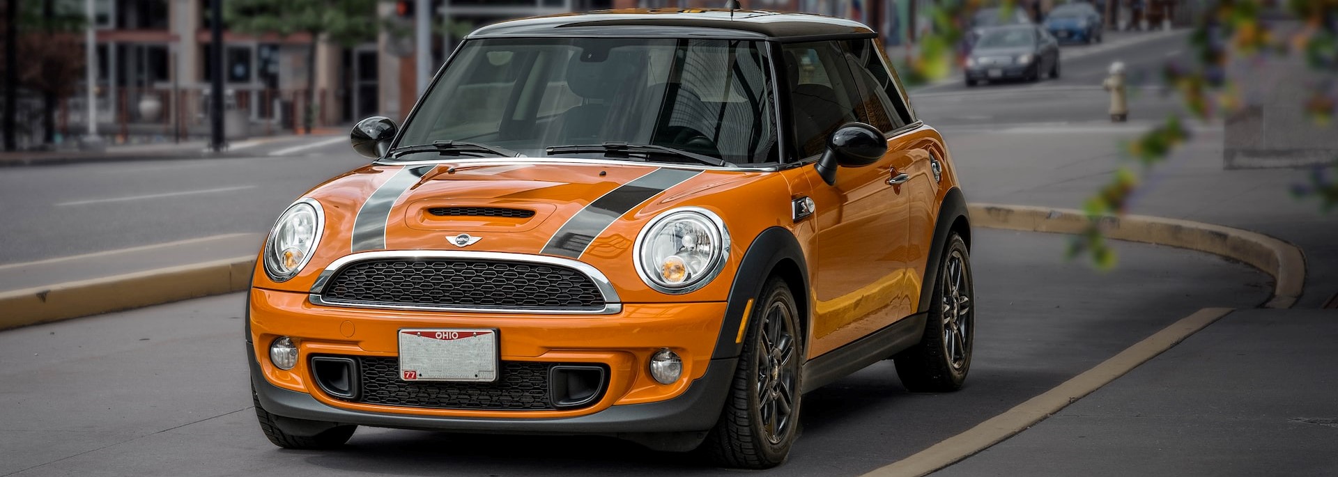 Mini cooper parked | Kids Car Donations