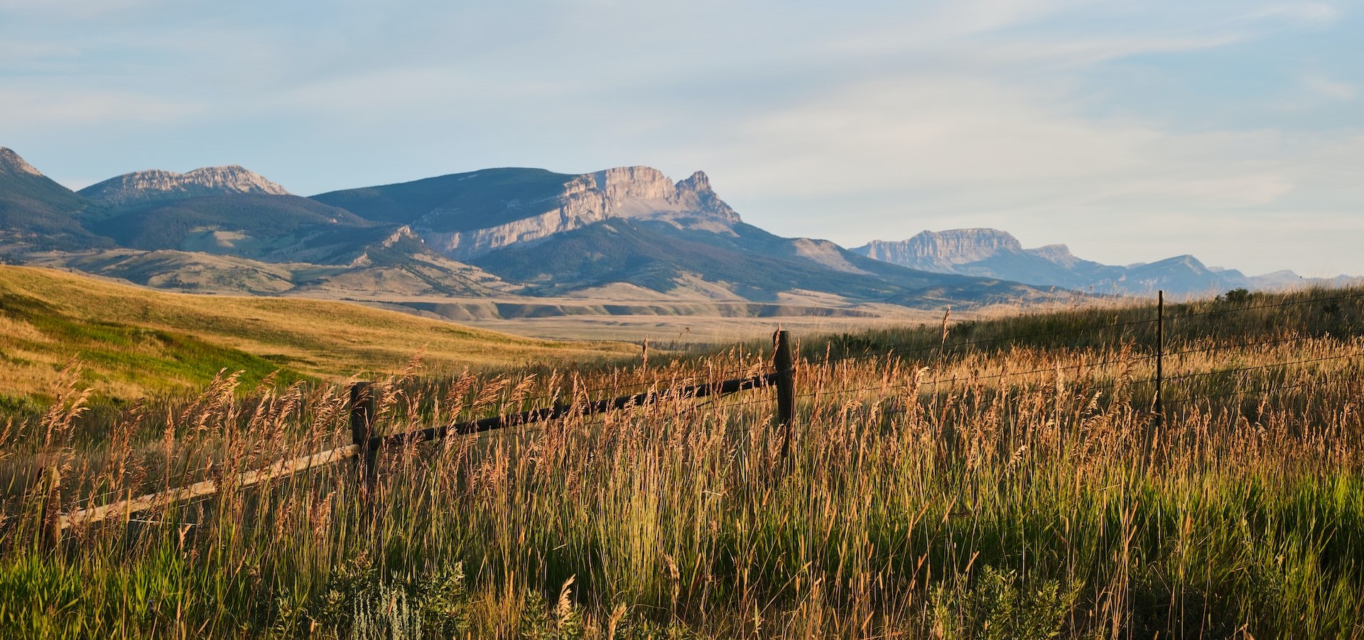 early morning in the Montana plains looking at Sawtooth Ridge and Castle Reef | Kids Car Donations