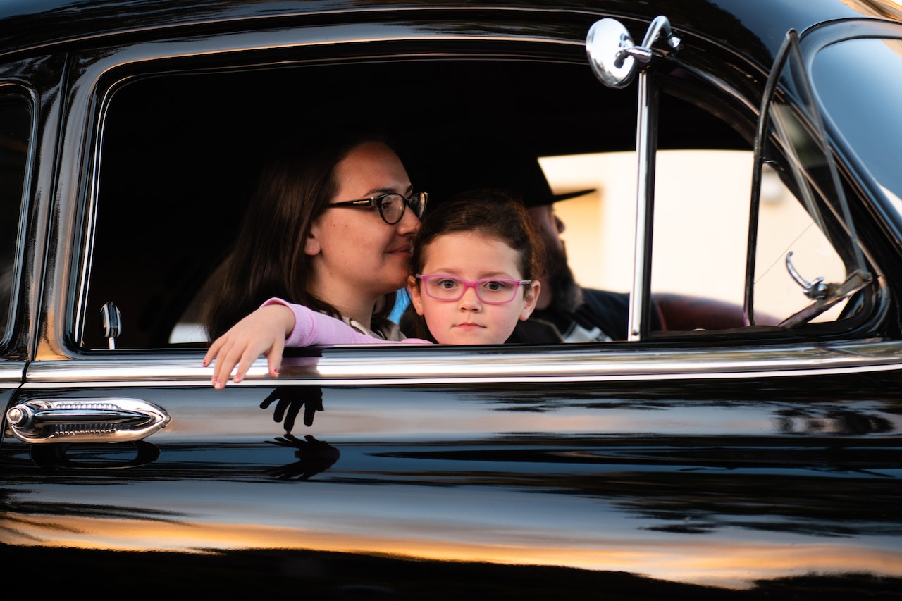 Woman and Child Inside Car | Kids Car Donations