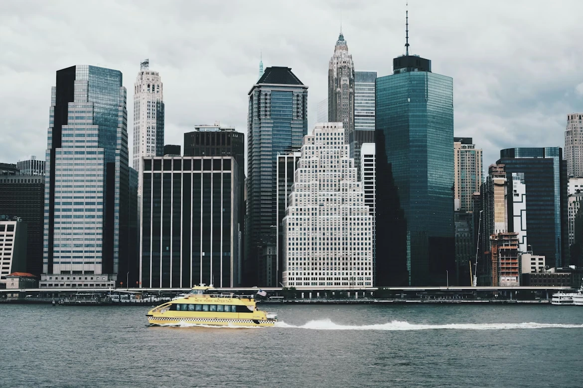 Photography of the New York City skyline from Manhattan, New York