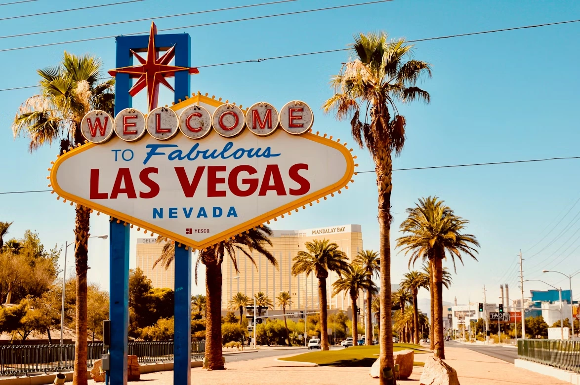 "Welcome to Fabulous Las Vegas Nevada" sign in Las Vegas, Nevada